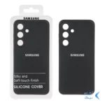 قاب نیو سیلیکون محافظ لنزدار RFF مدل Samsung Galaxy S24 - مشکی (پک دار)