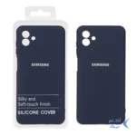 قاب نیو سیلیکون محافظ لنزدار RFF مدل Samsung Galaxy A04 / M13 5G - سرمه ای (پک دار)