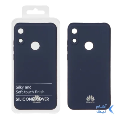 قاب نیو سیلیکون محافظ لنزدار RFF مدل Huawei Y6 (2019) / Y6 Prime (2019) / Y6s / Honor 8a - سرمه ای (پک دار)