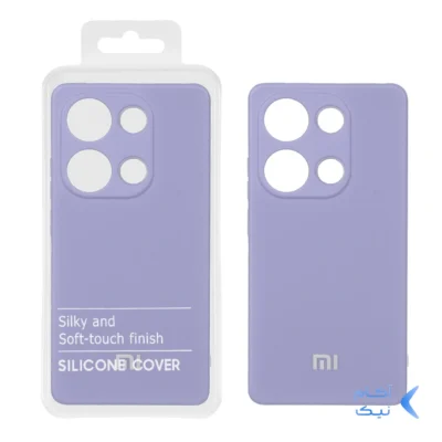 قاب نیو سیلیکون محافظ لنزدار RFF مدل Xiaomi Redmi Note 14S / Note 13 Pro 4G / M6 Pro 4G - یاسی (پک دار)