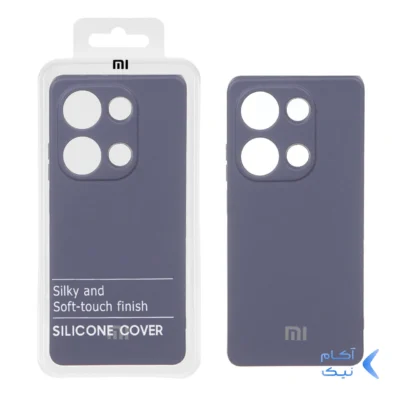قاب نیو سیلیکون محافظ لنزدار RFF مدل Xiaomi Redmi Note 14S / Note 13 Pro 4G / M6 Pro 4G - بنفش (پک دار)