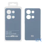 قاب نیو سیلیکون محافظ لنزدار RFF مدل Xiaomi Redmi Note 14S / Note 13 Pro 4G / M6 Pro 4G - آبی فیلی (پک دار)