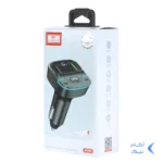 شارژر فندکی PDوفست دو پورت و گیرنده بلوتوث FM خودرو Earldom مدل M101 - مشکی