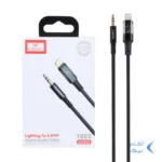 کابل Earldom AUX TO Lightning مدل AUX52 - مشکی
