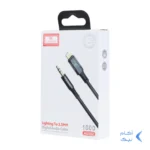 کابل Earldom AUX TO Lightning مدل AUX52 - مشکی