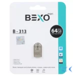 فلش مموری BEXO USB2.0 مدل B-313 ظرفیت 64GB - نقره ای (گارانتی داده پردازی آواتک)