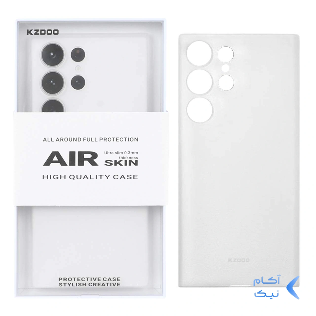 قاب Original KDoo Air Skin مدل Samsung Galaxy S23 Ultra - سفید (پک دار ) قاب Original KDoo Air Skin مدل Samsung Galaxy S23 Ultra - سفید (پک دار )