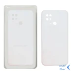 قاب سیلیکونی پاک کنی محافظ لنزدار اورجینال Xiaomi Redmi 10C / Redmi 10 Power / Poco C40 - سفید (پک اصلی)