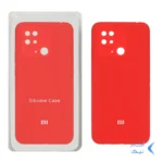 قاب سیلیکونی پاک کنی محافظ لنزدار اورجینال Xiaomi Redmi 10C / Redmi 10 Power / Poco C40 - قرمز (پک اصلی)