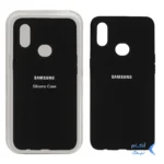 قاب سیلیکونی پاک کنی اورجینال Samsung Galaxy A10s - مشکی (پک اصلی)