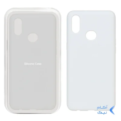 قاب سیلیکونی پاک کنی اورجینال Samsung Galaxy A10s - سفید (پک اصلی)