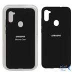 قاب سیلیکونی پاک کنی اورجینال Samsung Galaxy A11 / M11 - مشکی (پک اصلی)