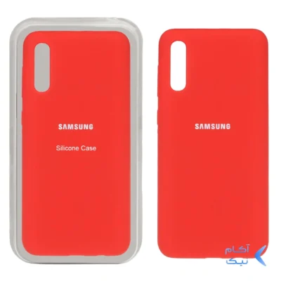 قاب سیلیکونی پاک کنی اورجینال Samsung Galaxy A50 / A50s / A30s - قرمز (پک اصلی)