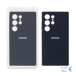 قاب سیلیکونی پاک کنی محافظ لنزدار اورجینال Samsung Galaxy S24 Ultra - مشکی (پک اصلی)