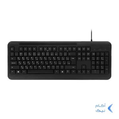 کیبورد باسیم Shoosh مدل SH63 - مشکی - SMO
