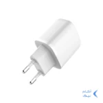 شارژر دیواری PD و فست دو پورت 20 وات TSCO مدل TTC 65 همراه با کابل شارژ TYPE-C - سفید