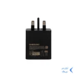 شارژر دیواری سه پین فست و PD تک پورت SAMSUNG Type-C مدل EP-T4510 45W به همراه کابل شارژ Type-C - مشکی (12 ماهه DST) مجهز به فناوری GAN-NFC