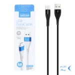 کابل شارژ 1.1 متری فست اندروید Shoosh مدل SH406A - مشکی - SMO