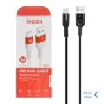 کابل شارژ 1.1 متری فست Shoosh Type-C مدل SH405C - مشکی - SMO