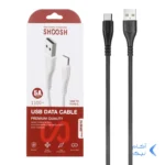 کابل شارژ 1.1 متری فست Shoosh Type-C مدل SH401C - مشکی - SMO