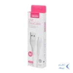 کابل شارژ 1.1 متری فست اندروید Shoosh مدل SH402A - سفید - SMO