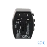 تبدیل برق 3 به 3 NITU مدل NT-A6 - مشکی (گارانتی 18 ماه تعویض نیکان همراه)