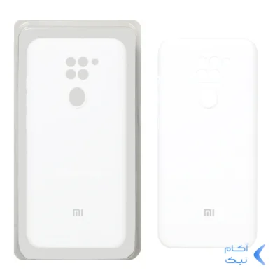 قاب سیلیکونی پاک کنی محافظ لنزدار اورجینال Xiaomi Redmi Note 9 / Redmi 10X 5G / Redmi 10X Pro 5G - سفید (پک اصلی)