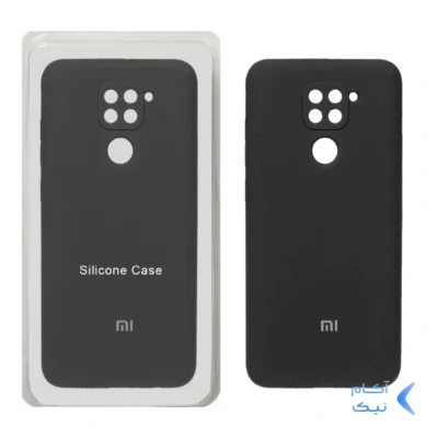 قاب سیلیکونی پاک کنی محافظ لنزدار اورجینال Xiaomi Redmi Note 9 / Redmi 10X 5G / Redmi 10X Pro 5G - مشکی (پک اصلی)