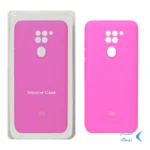 قاب سیلیکونی پاک کنی محافظ لنزدار اورجینال Xiaomi Redmi Note 9 / Redmi 10X 5G / Redmi 10X Pro 5G - صورتی فانتزی (پک اصلی)