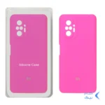 قاب سیلیکونی پاک کنی محافظ لنزدار اورجینال Xiaomi Redmi Note 10 Pro 4G / Redmi Note 10 Pro Max - صورتی فانتزی (پک اصلی)