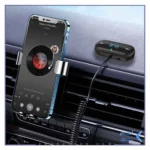 دانگل بلوتوث و گیرنده بلوتوث Earldom FMمدل ET-M66 - مشکی (دارای نمایشگر و سیم فنری)