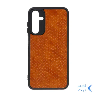 قاب Rock پوست ماری Samsung Galaxy A25 5G - قهوه ای روشن