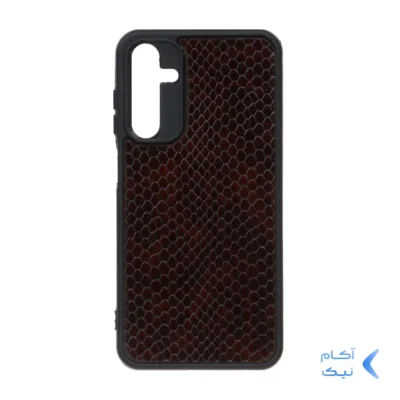 قاب Rock پوست ماری Samsung Galaxy A25 5G - قهوه ای تیره