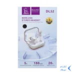 ایرفون بی سیم Denmen مدل DL32 - مشکی (کارکرده)