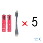 باتری نیم قلم شارژی TSCO Type-C AAA مدل TBL 10 - بسته 2 عددی (گارانتی 12 ماهه تسکو) (بسته 5 عددی)