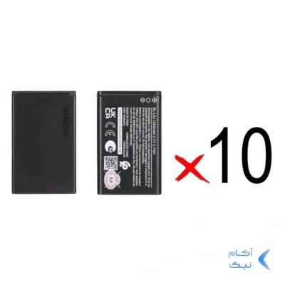 باتری موبایل Nokia مدل BL-L5J با ظرفیت 1000mAh - اصلی (گارانتی 6 ماهه آرنا) (بسته 10 عددی)
