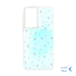 قاب هولوگرامی طرح دار دور لنز نگین دار Samsung Galaxy A37 - کد 119