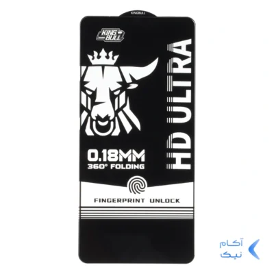 محافظ صفحه نمایش شیشه ای Full Cover King Bull HD Ultra مدل Samsung Galaxy S26 Ultra