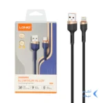 کابل شارژ فست 2 متری آیفون LDNIO مدل LS642 - مشکی (اصلی)