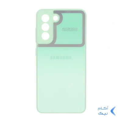 قاب Auto Focus پشت گلس دور لنز آینه ایSamsung Galaxy S21 FE - سبز