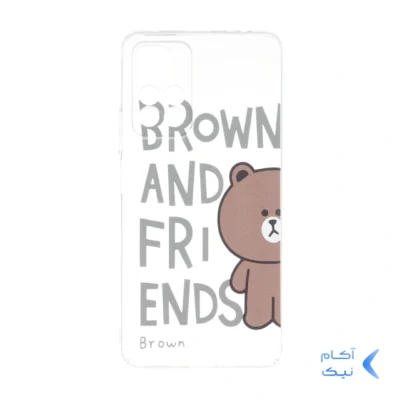 قاب پشت سخت شفاف طرح دار محافظ لنزدار Xiaomi Redmi Note 11 Pro Plus - طرح 566