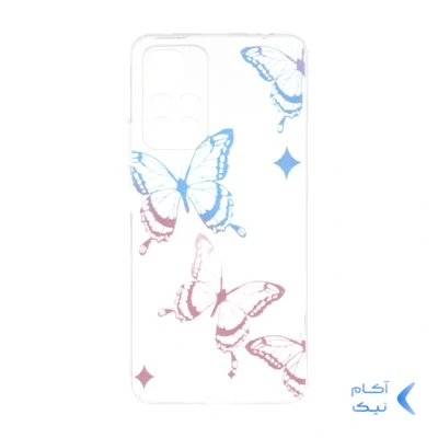 قاب پشت سخت شفاف طرح دار محافظ لنزدار Xiaomi Redmi Note 11 Pro Plus - طرح 567