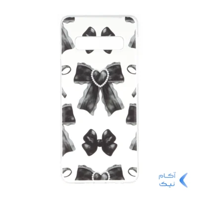 قاب پشت سخت شفاف طرح دار Samsung Galaxy S10 - طرح 781
