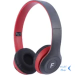 هدفون بی سیم First مدل F365 - طوسی قرمز - MMS (گارانتی شش ماهه YA)
