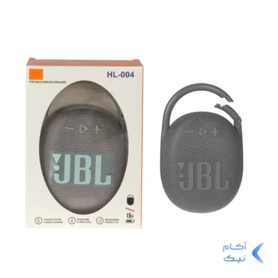 اسپیکر بی سیم JBL مدل HL-004 - طوسی - MMS (گارانتی شش ماهه YA) (High Copy)