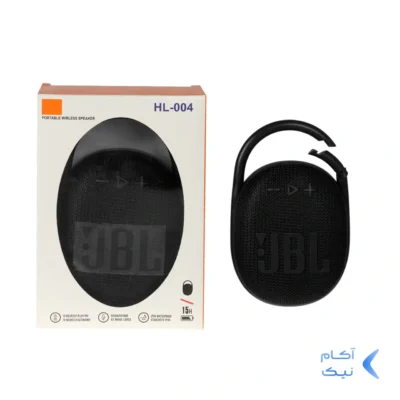 اسپیکر بی سیم JBL مدل HL-004 - مشکی - MMS (گارانتی شش ماهه YA)(پک ضعیف) (High Copy)