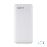 پاوربانک فست شارژ ADATA 10000mAh مدل C100 18W - سفید (گارانتی آونگ)