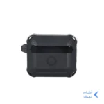 کیس ایرپاد Eggshell Original قفل دار Apple Airpods 3 - مشکی قرمز (پک دار)