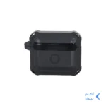 کیس ایرپاد Eggshell Original قفل دار Apple Airpods 3 - مشکی سرمه ای (پک دار)