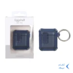 کیس ایرپاد Eggshell Original قفل دار Apple Airpods 1 / 2 - سرمه ای (پک دار)